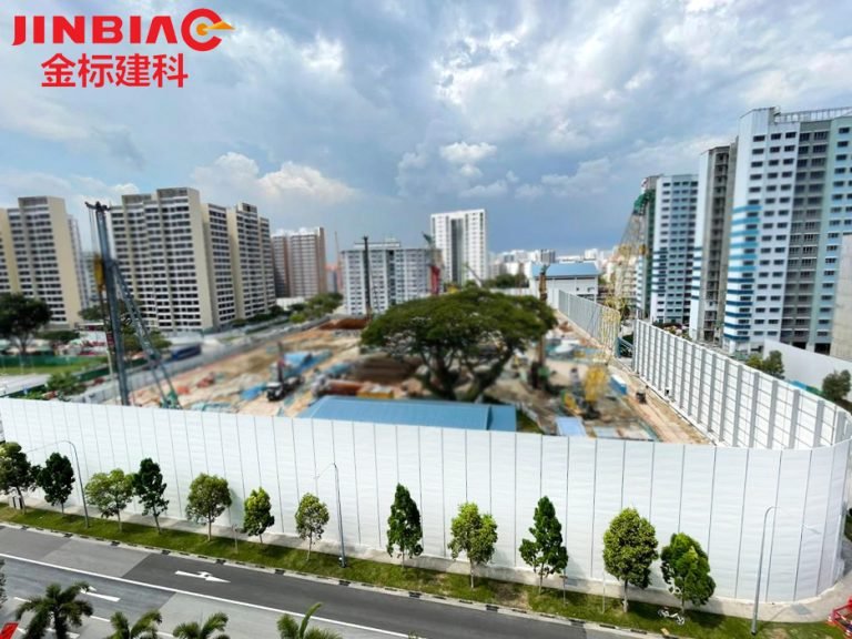 noise barrier construction